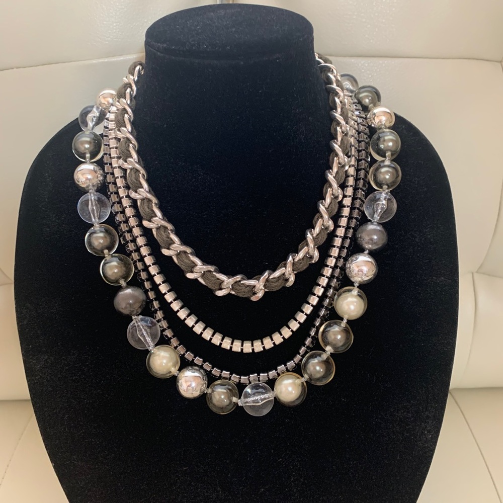 Elegant 4 layered necklace